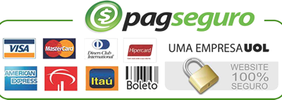 Pagamento processado pelo PagSeguro